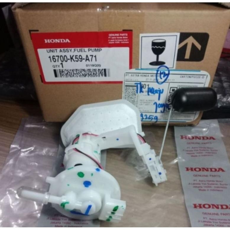 16700-K59-A71 HGP AHM 100% ORIGINAL FUEL PUMP POMPA BENSIN VARIO 150 LED 2018 2019 2020 16700K59A71