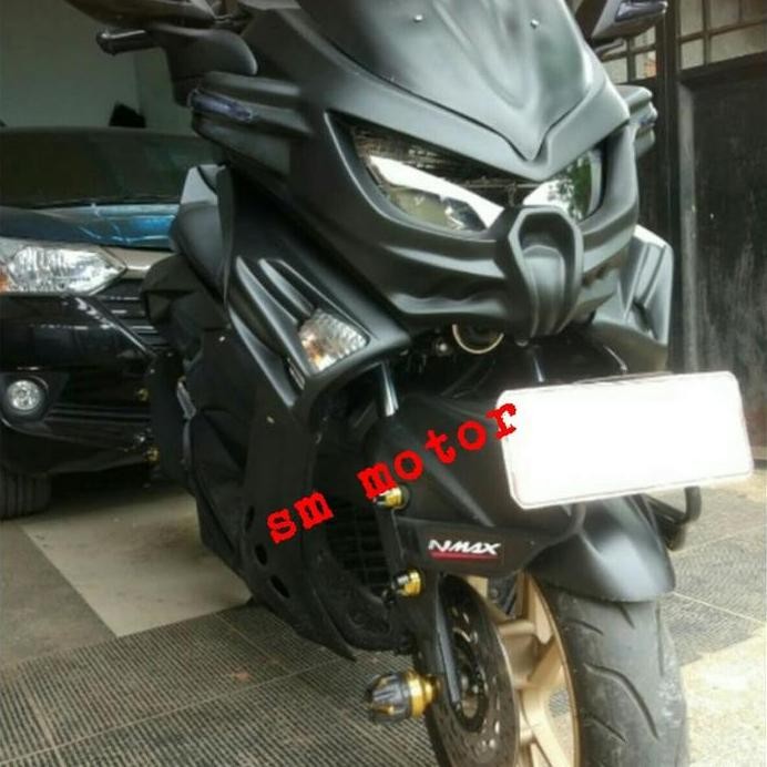 Paket murah tameng predator nmax spion lipat winsil c sen side box dll murah