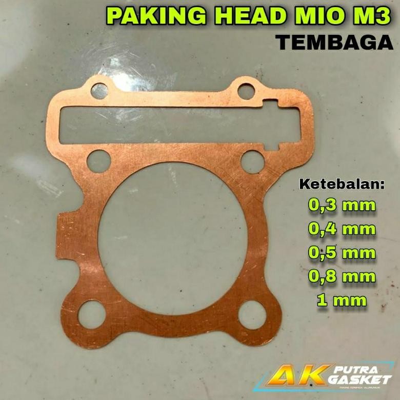 Paking Head Mio M3 Tembaga / Packing Peak Gasket Yamaha Mio