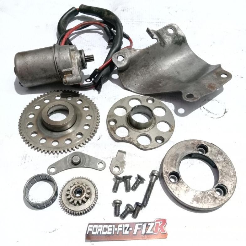 DOBEL SETATER DINAMO STATER SET ORIGINAL YAMAHA FIZR F1ZR FIZ FORCE1 ALFA SIGMA