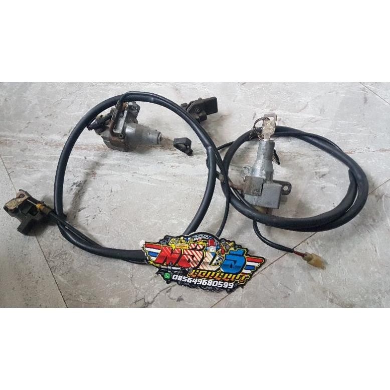 kunci kontak nouvo z nouvo lele 1set original copotan kondisi normal pengait jok nouvo kabel jok nou