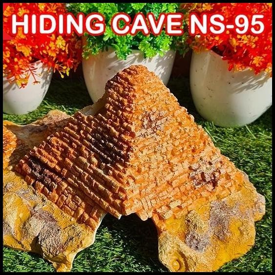 HIDING CAVE NOMOY NS-95 REPTIL TORTO SULCATA ALDABRA KURA