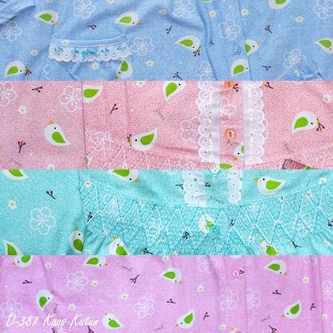 baru Baju Tidur Kaos Katun GREET model : D-387 / D XL