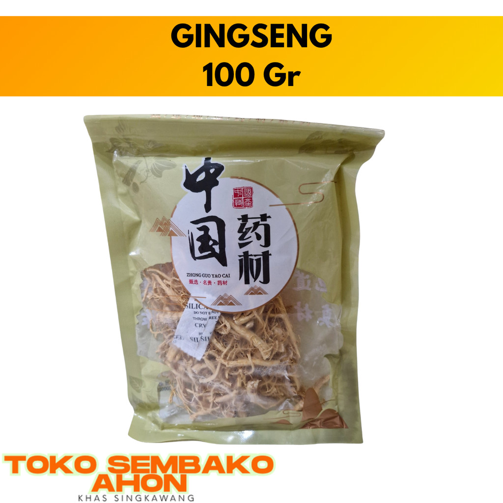 

100 GRAM GINGSENG / PAIHE / Pai He / BAIHE / Bai He / Lilly Bub100gr / ginseng kering / gingseng untuk sup / bahan herbal tionghoa / ginseng masakan