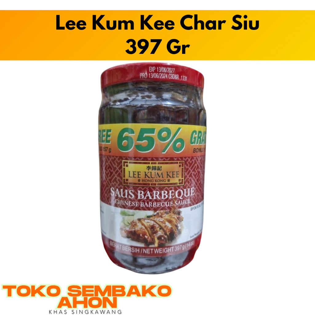 

Lee Kum Kee Char Siu 397 gr (BESAR HEMAT) | Saus Barbeque / Barbecue / BBQ Chinese / Saus Char Siu Premium / Saus BBQ Lee Kum Kee