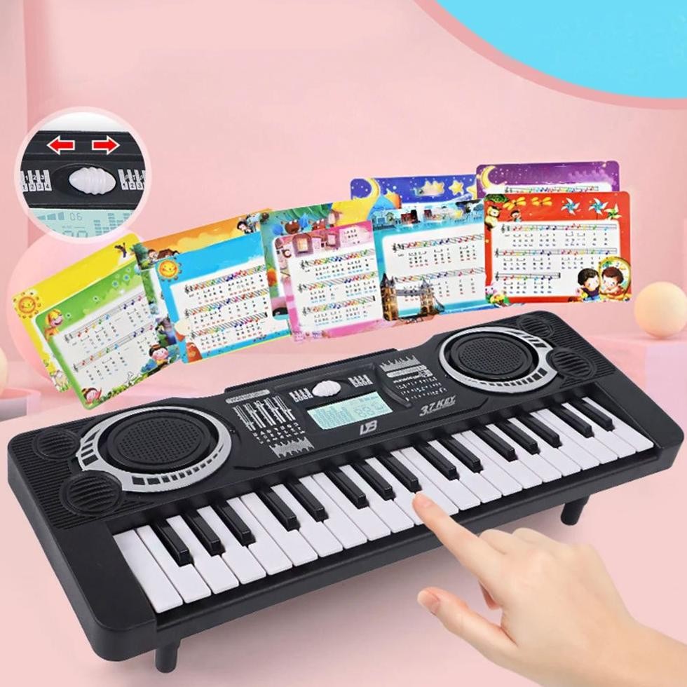 Piano Anak Portable Organ Piano Musical Keyboard 37 Keys