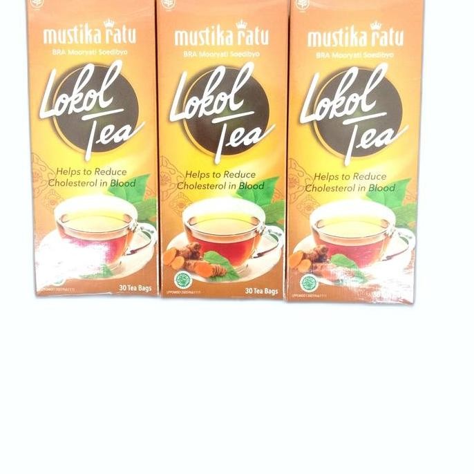 

Parling Laris! Mustika Ratu Lokol Tea 1Box Isi 30 Bag