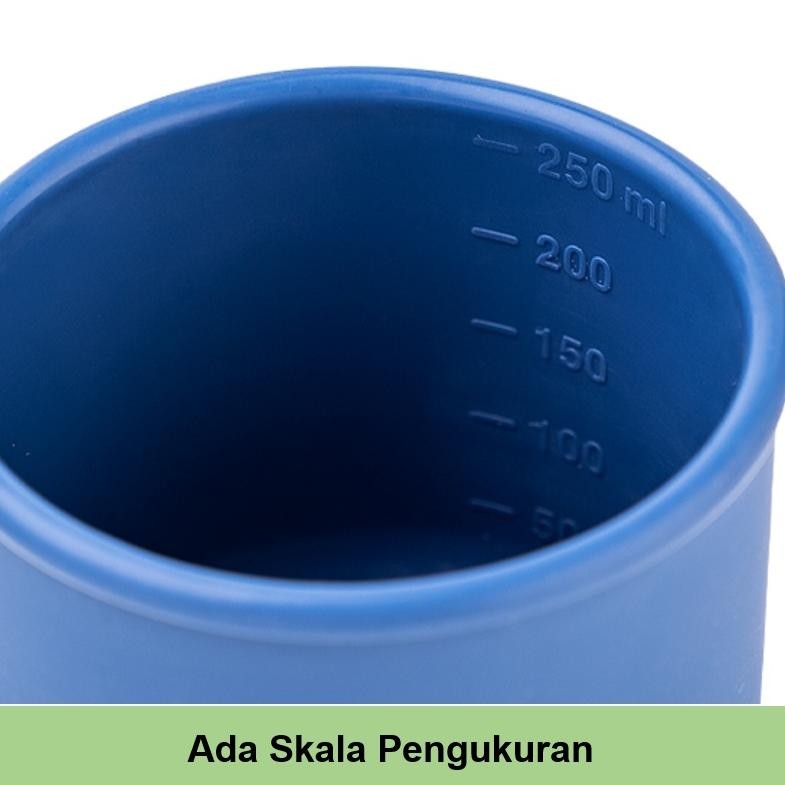 Update - LIGERA 250ml Silicone Baby Food Container / Ada Skala Takaran / Lunch Storage Box Wadah Mak