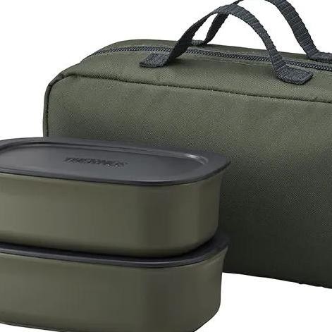 Thermos Jea-801 Kki Vacuum Insulated Soup Lunch Set, 28.7 Fl Oz (800 Ml), Khaki