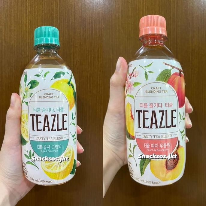 

WOONGJIN TEAZLE TEA BLEND PEACH & OOLONG TEA / YUJA CITRON & GREENTEA KOREA