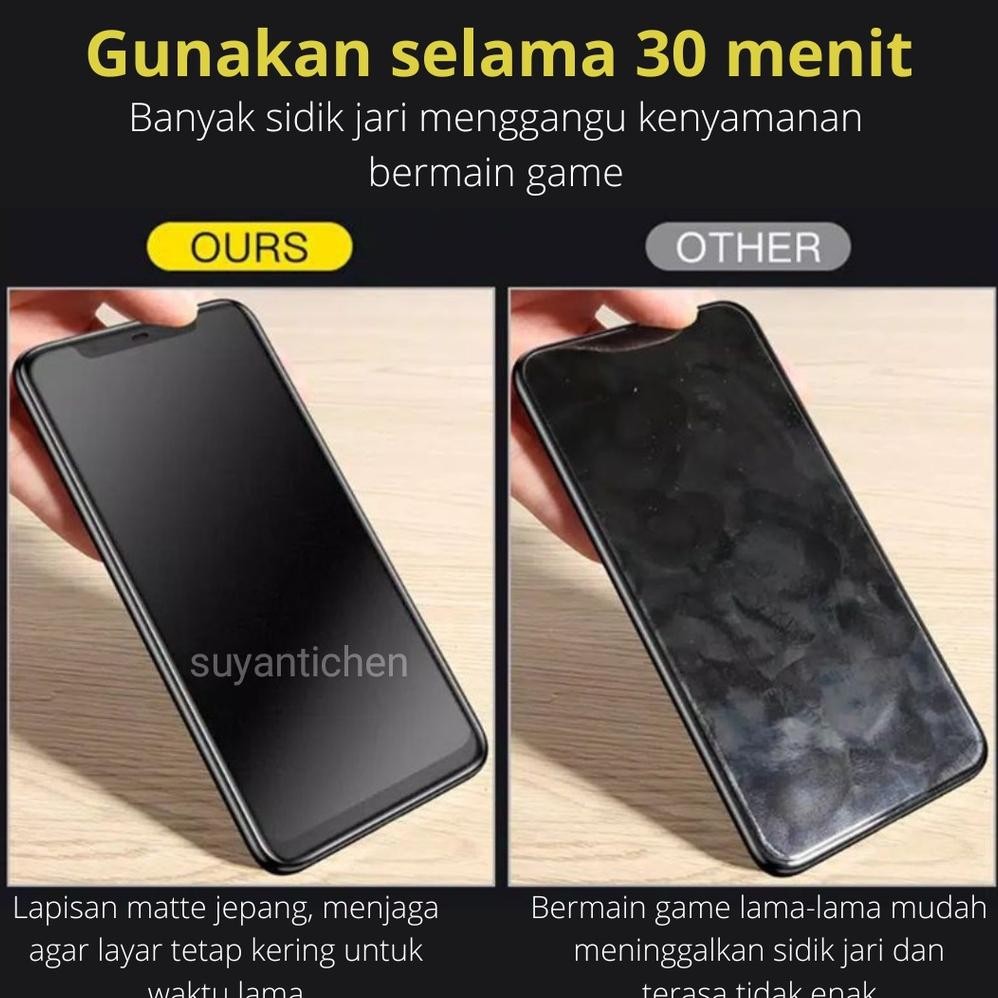 Cod Tempered Glass Matte Full Layar Infinix  Hot 10T  Hot 11  Hot 11 2022  Hot 11 Play  Hot 11S  Hot