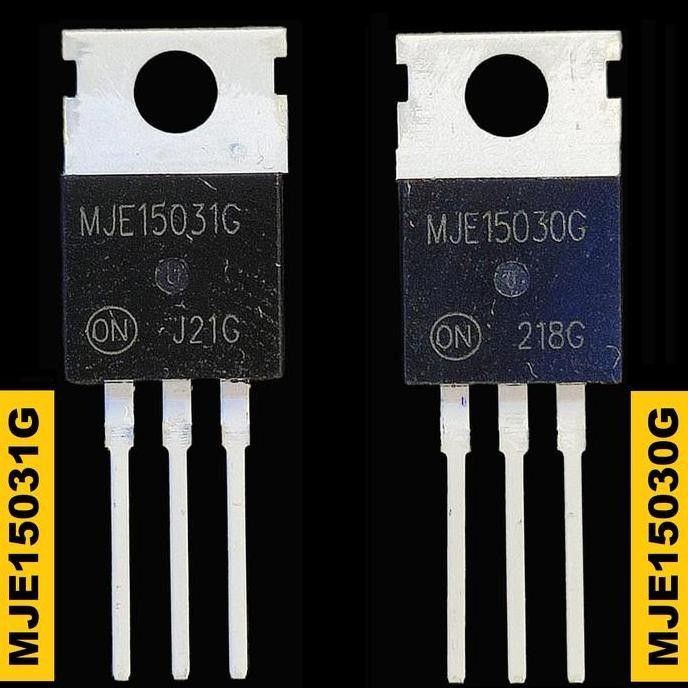 Transistor Complementary Npn-Pnp Mje15030G Mje15031G Mje15030 Mje15031