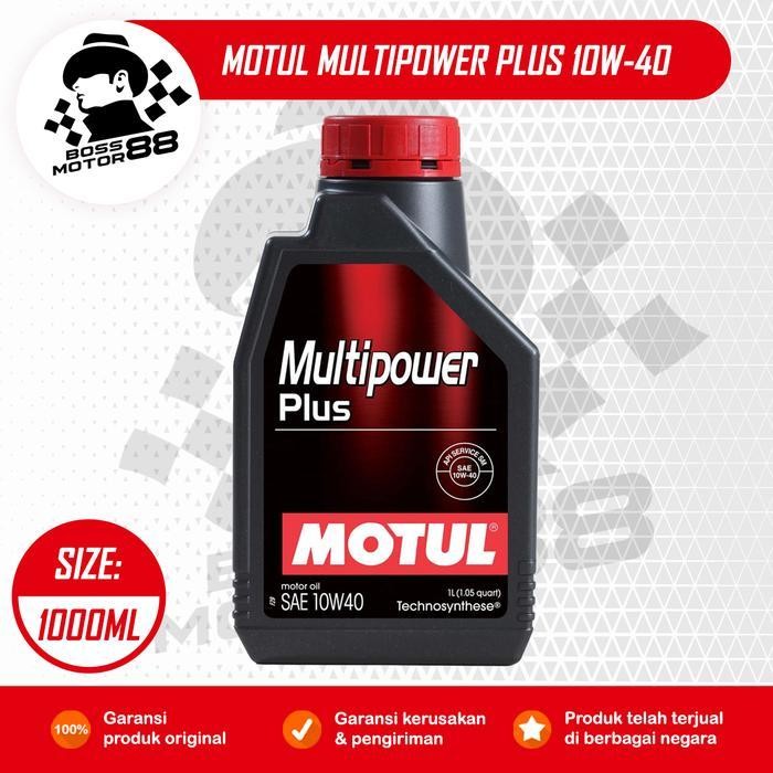Motul Multipower Plus 1L Oli Mesin Mobil Premium Original
