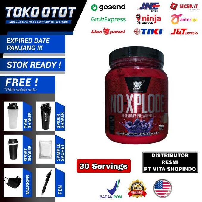 [mochstore] Suplemen Fitness NoXplode BSN N.O.-XPLODE 30serv NO Xplode Pre Workout