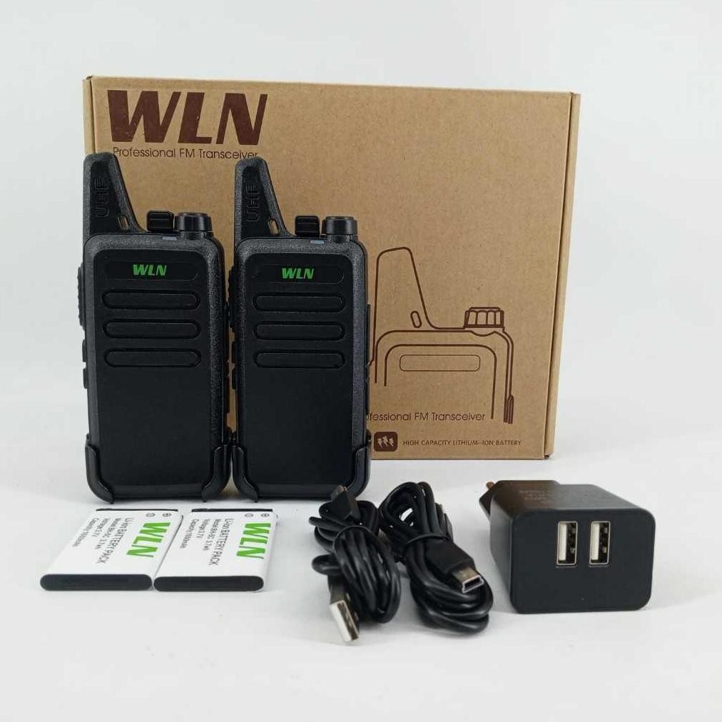 NEW WLAN Ht Mini Jarak Jauh 2 Units Walkie Talkie 10km(Max) 2800mAH HT Wlan UHF400-470MHz Handy Talk