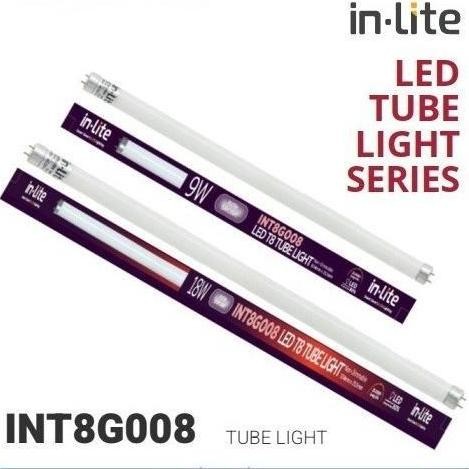 Lampu Tl Led In Lite Led T8 Inlite Led T8 9W 9 W 9 Watt - Int8G008