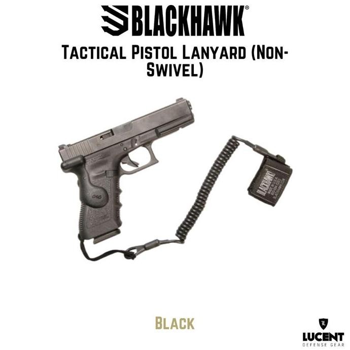 

Tactical Pistol Lanyard Coiled - Black