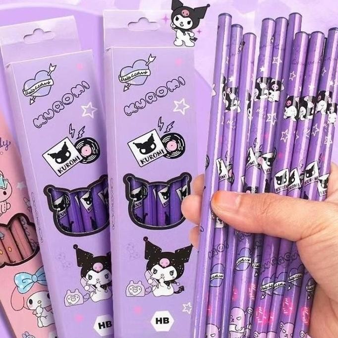 

CODKotak Pensil Anak Set /Kotak hadiah Alat tulis Kuromi / 9-in-1 Magnetic Diary Book Set Stationery Untuk Hadiah Anak Sekolah Sanrio / Alat Tulis Set Kotak Pensil Karakter Kuromi Murah Lucu