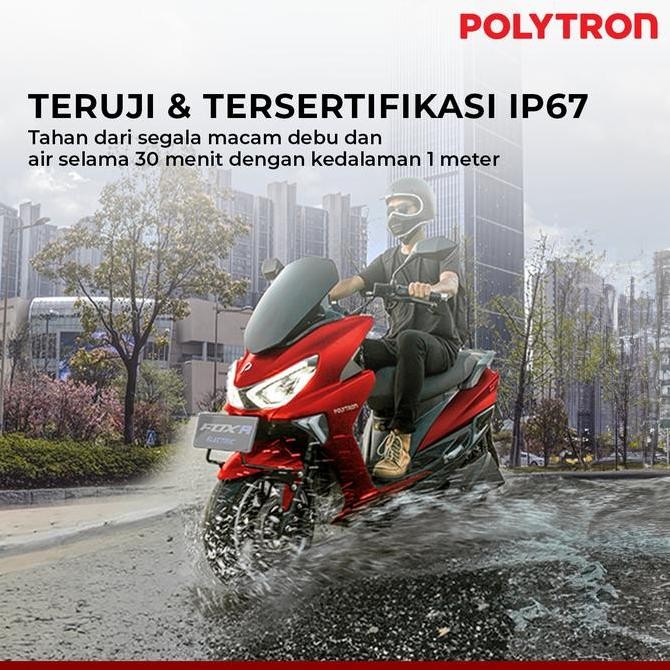 (newstore) SUBSIDI POLYTRON Fox S Sepeda Motor Listrik - OTR Luar Jabodetabek