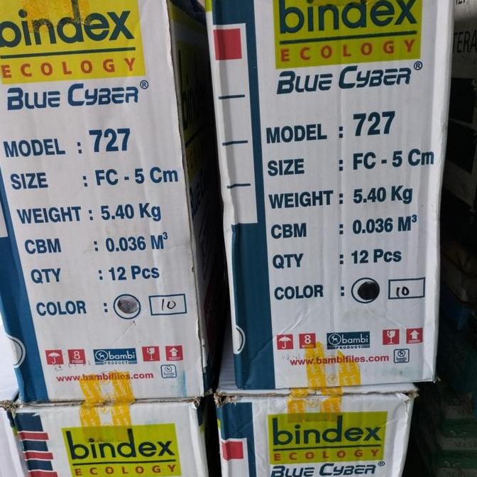 

TERBARU - ODNER BINDEX 727 FOLIO SMALL FC-5CM WARNA HITAM
