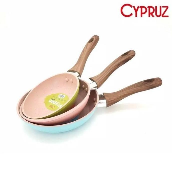 Laris Fry Pan Marble Mini Anti Lengket Cypruz