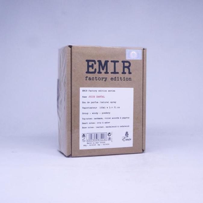 Paris Corner Emir Rich Santal Unisex 100 ML Parfum Pria Wanita
