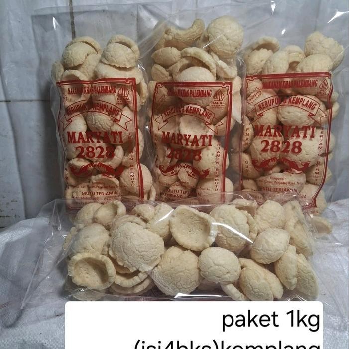 

SEDIA! paket kemplang mangkok 1kg (isi 4bungkus ) super mantap mantap.ikan tenggiri Ori!!