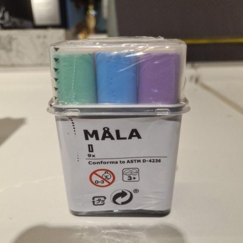 

kapur tulis ikea warna warni DiM