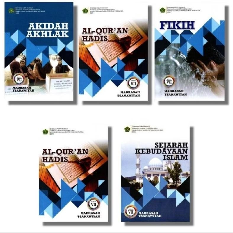 

BUKU MTS KEMENHAG kelas 7 / BHS ARAB,SKI,AL'QURA'AN HADIS,AQIDAH AHLAK, FIKIH DiM