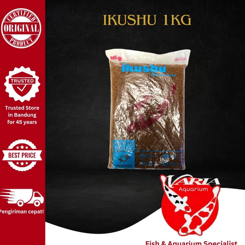Pelet Pakan Ikan Koi Ikushu 1kg Pakan Ikan Koi Ikushu Pelet Pakan Ikan Koi Ikushu 1kg DiM