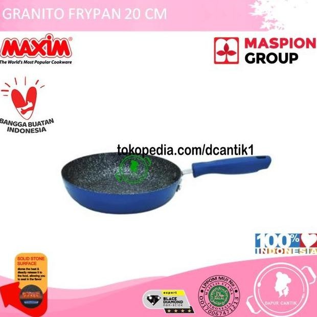 NEW FRYPAN GRANITO 20 CM MAXIM TEFLON MASPION
