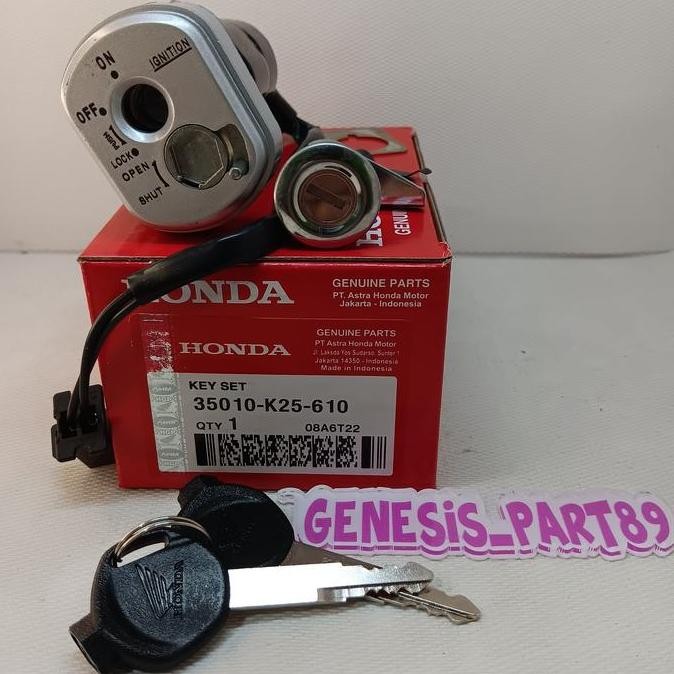 TERMURAH - KUNCI KONTAK BEAT, BEAT FI (K25) TAHUN 2012-2015 KWALITAS ORIGINAL