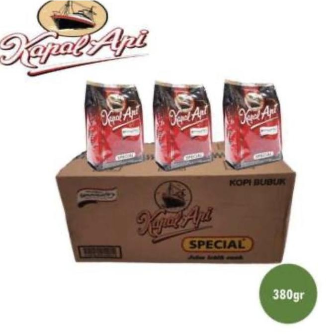 

Kopi Kapal Api 9 Pack X 380G Dus / Kopi Kapal Api 380G Spesial Karton