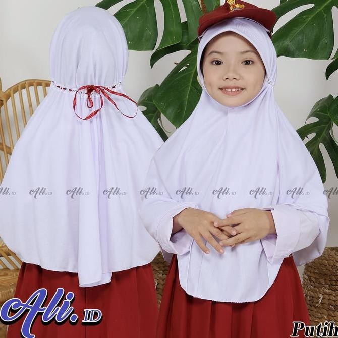 JILBAB KERUDUNG ANAK SEKOLAH TK SD SMP SMA S,M,L,XL KAOS KATUN PREMIUM