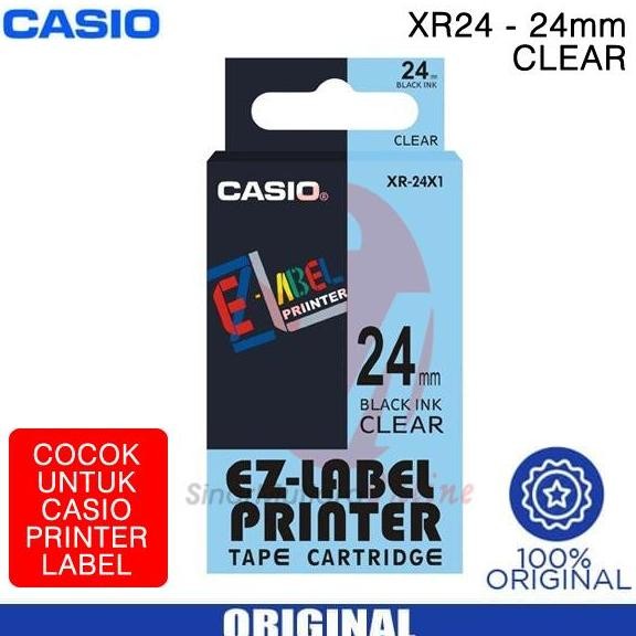 

Pita Label Casio Xr 24 - 24Mm All Color New Stok