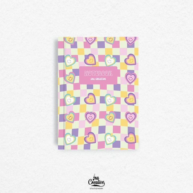 

Original Notebook Ina Creative A5 Hardcover 90S| Diary Book| Journal Book| Note| Buku Catatan Ring| Notebook Ring Motif| Buku Spiral| Spiral Notebook| Notebook Ring Motif Aesthetic| Buku Sekolah| Buku Tulis| Souvenir Notebook Korea Aesthetic Eh76