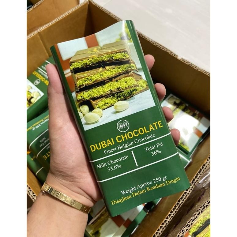 

Cod Dubai Chocolate Premium Milk / Coklat Dubai Premium Hj-54