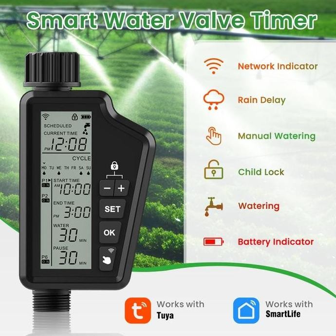 Avatto Smart Sprinkler Sprinkler Control Automatic Garden Irrigation Program