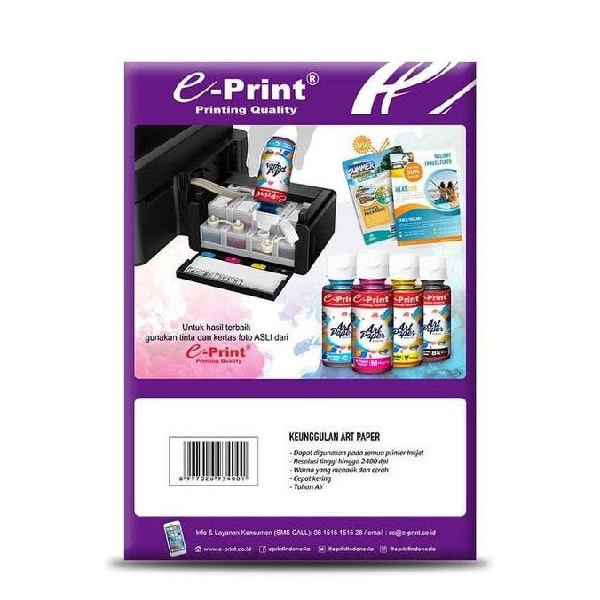 

new !!! Art Paper A4 150gsm/50 sheets kertas foto kertas brosur murah kertas