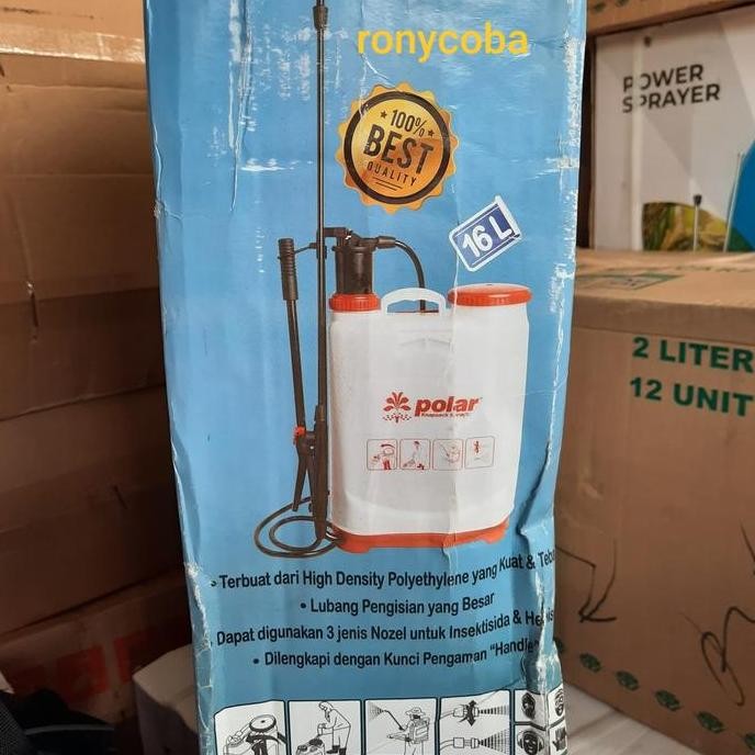 disinfektan semprotan polar manual 16 liter