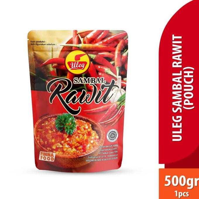 

ULEG SAMBEL RAWIT FINNA POUCH500GR