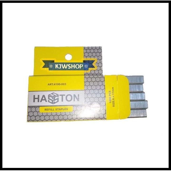 

DISKON ISI STAPLES TEMBAK 8 MM X 11 MM ISI 1000 PCS !!!!!!