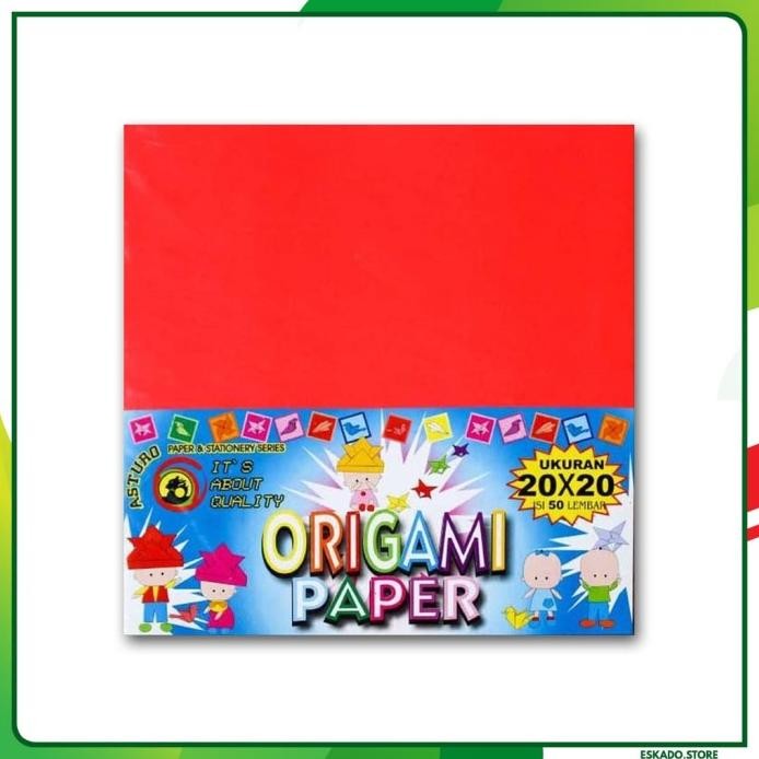 

new !!! Kertas Origami Asturo Ukuran 20x20