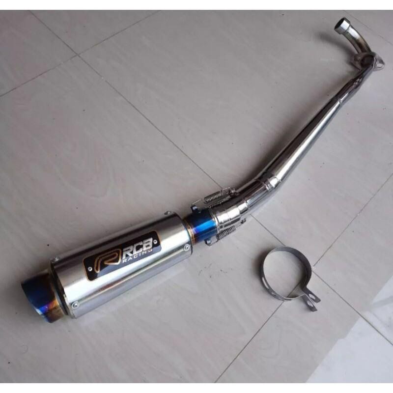 RPM Knalpot Racing RCB Shogun 110 Shogun sp125 Knalpot RCB Shogun