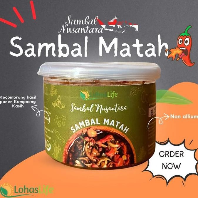 

Sambal Matah Vegetarian Pedas Wangi Gurih
