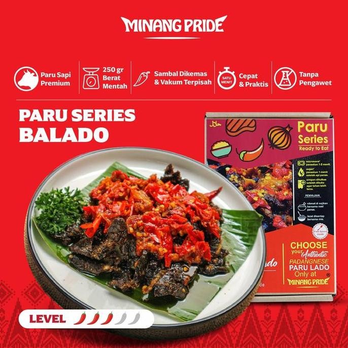 

250gr Paru Sambal Balado Minang Pride