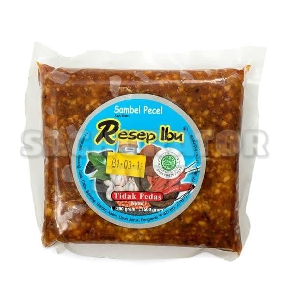 

Bumbu Sambal Sambel Pecel Kacang Tanah Resep Ibu Rasa Tidak Pedas