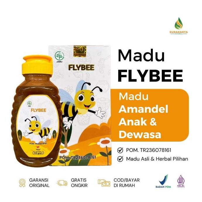 

TERLARIS - MADU FLYBEE UNTUK AMANDEL ANAK & DEWASA SIMANDEL KEMASAN BARU