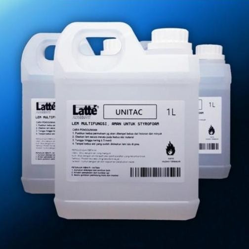 

new !!! Lem Styrofoam Gabus 1L Latte Unitac