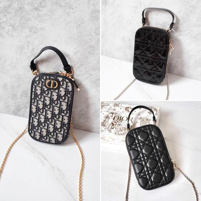 Dior Phone Bag Crossbody with 2 Strap